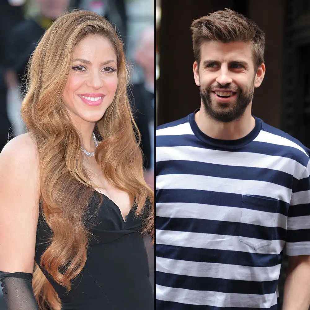 Shakira Shares Cryptic Message After Ex Gerard Pique Goes Public With Clara Chia: &lsquo;Women Don&rsquo;t Cry Anymore&rsquo; striped shirt