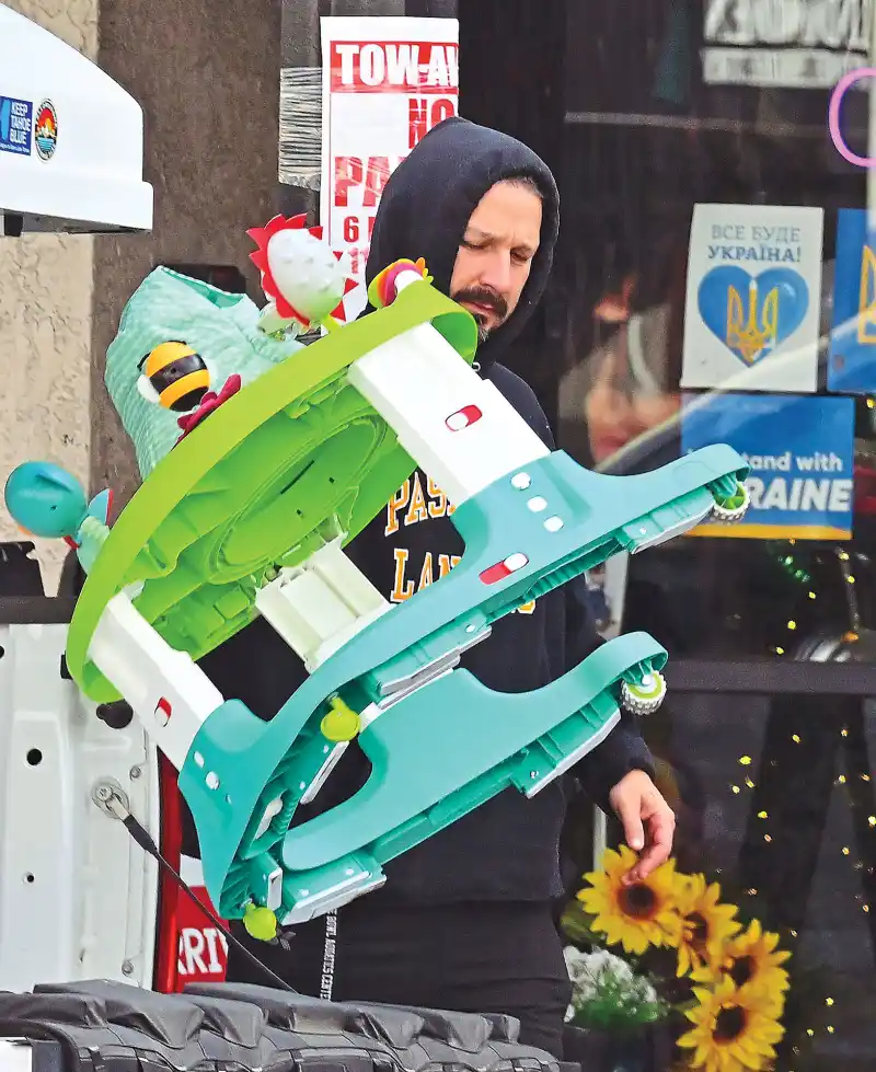 Shia LaBeouf They Drop Off Donations Just Like Us