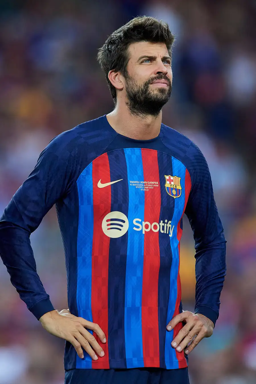 Soccer Star Gerard Pique and Girlfriend Clara Chia- A Timeline of Their Relationship - 423 FC Barcelona v Pumas UNAM - Joan Gamper Trophy, Spain - 07 Aug 2022