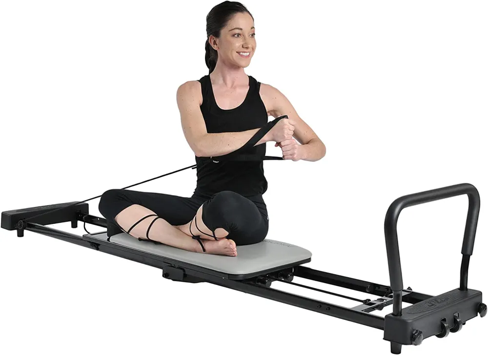 Stamina AeroPilates Reformer 287 with 3 Resistance Cords