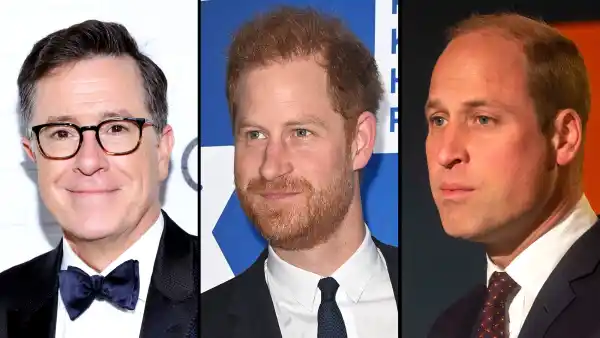 Stephen Colbert Makes Fun of Prince Harry’s William Confessions Ahead of Interview