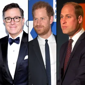 Stephen Colbert Makes Fun of Prince Harry’s William Confessions Ahead of Interview