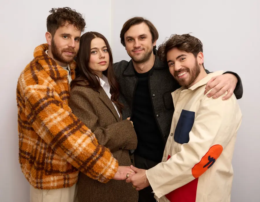 Sundance Film Festival 2023: Anne Hathaway, TK and TK Stars Hit the Utah Event orange plaid jacket
