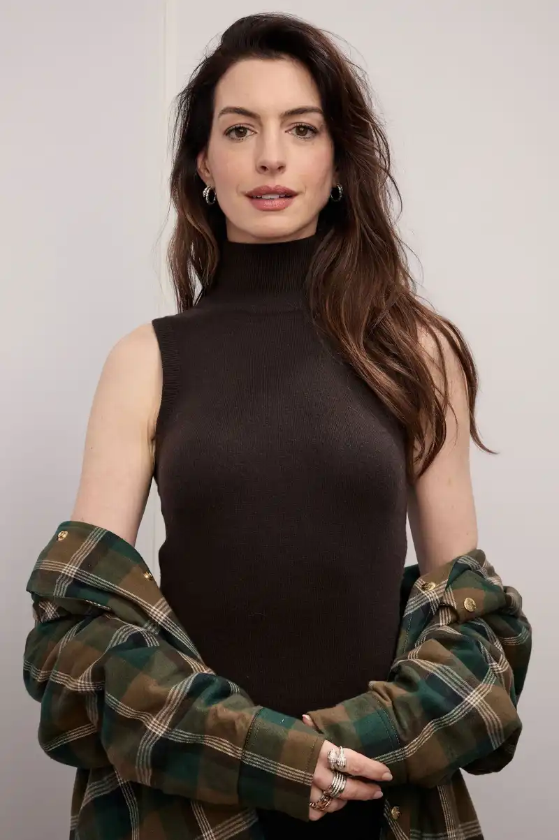 Sundance Film Festival 2023: Anne Hathaway, TK and TK Stars Hit the Utah Event flannel