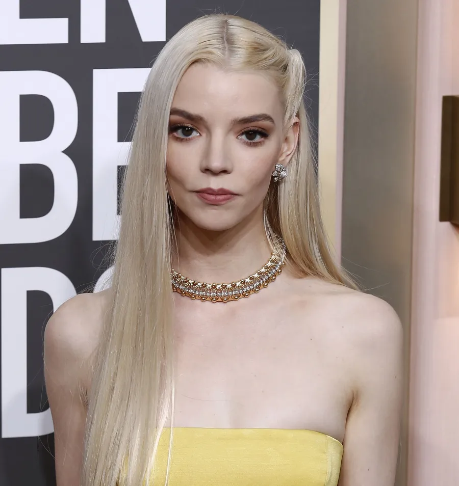 The Best Beauty Looks at the 2023 Golden Globes Anya Taylor Joy