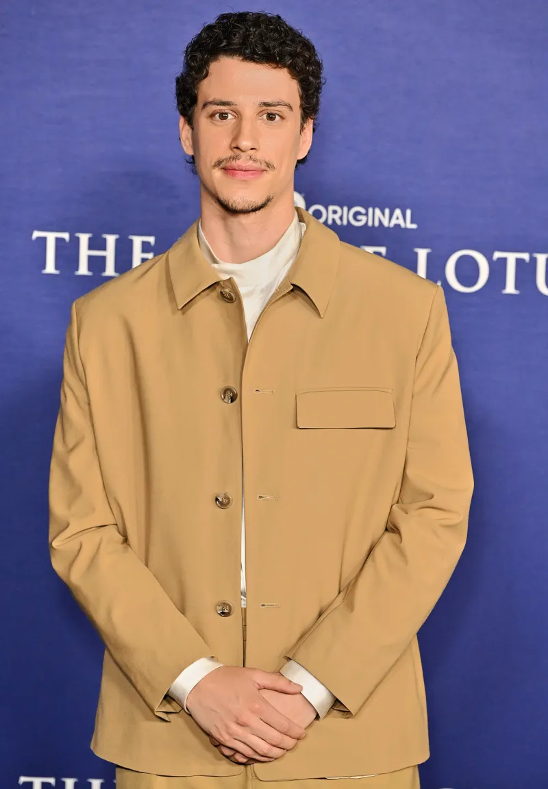 'The White Lotus' Season 2 Cast's Dating Histories- Aubrey Plaza, Meghann Fahy and More Stars' Love Lives - 945 'The White Lotus' TV show season 2 premiere, Los Angeles, California, USA - 20 Oct 2022 Adam DiMarco