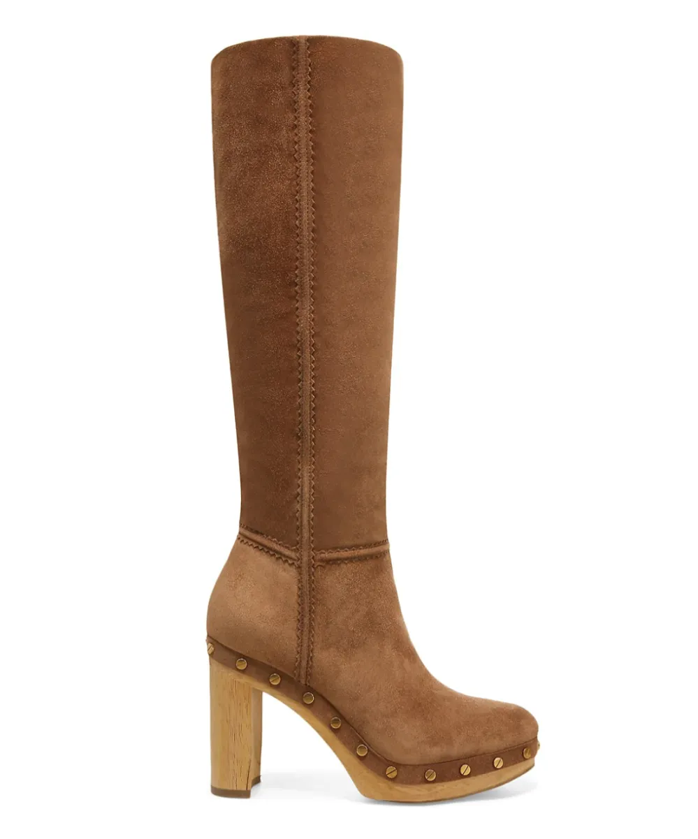 Veronica Beard Glendale Suede Knee-High Boots