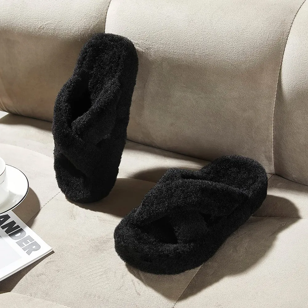 amazon-jabasic-orthopedic-slippers-black