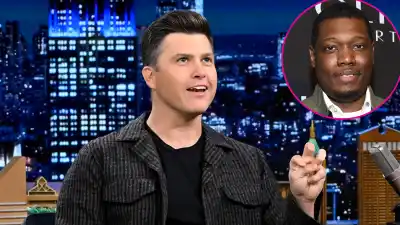 Colin Jost: My Son Cosmo and SNL's Michael Che Have 'Same' Favorite Word