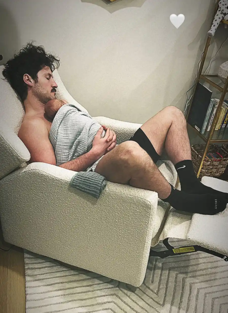 Father-Son Snuggles! See DWTS’ Val and Jenna’s Son’s Sweetest Photos