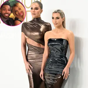 Khloe Kardashian and Kim Kardashian Attend Tristan Thompson’s Mother Andrea's Funeral in Toronto