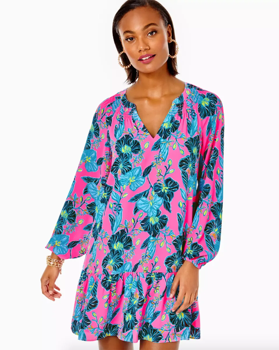 lilly-pulitzer-sunshine-sale-floral-dress