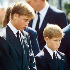 Prince Harry Says He and Prince William 'Were Unable' to Show Emotion After Princess Diana's Death: I Only 'Cried Once'