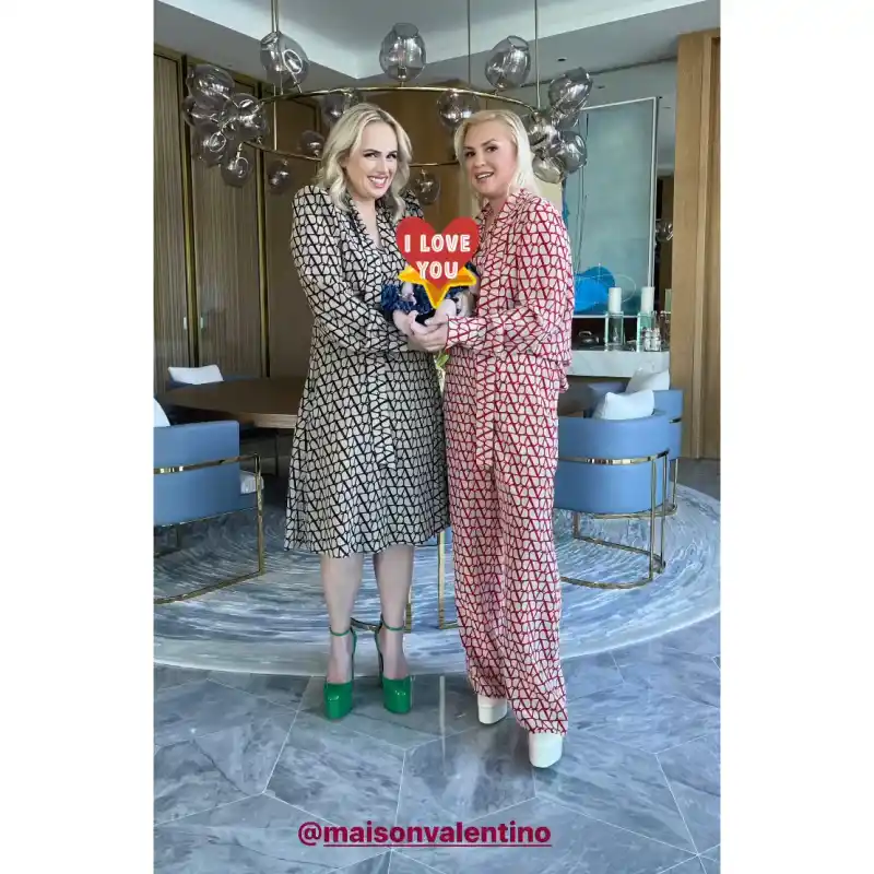 3 of a Kind! Rebel Wilson, GF Ramona Agruma and Baby Royce Match in Valentino