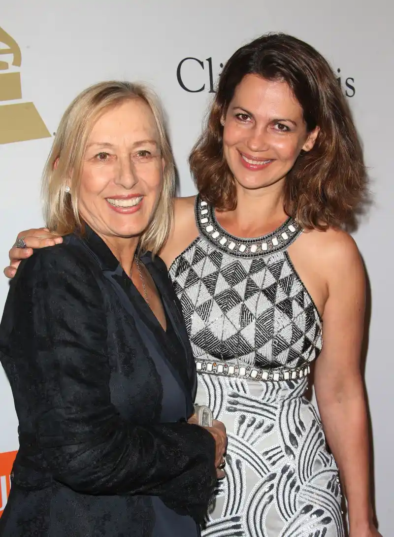 Martina Navratilova and RHOM’s Julia Lemigova
