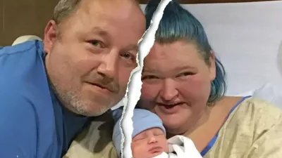 '1000-lb Sisters’ Star Amy Slaton and Husband Michael Halterman Split 7 Months After Welcoming Baby No. 2 blue hair
