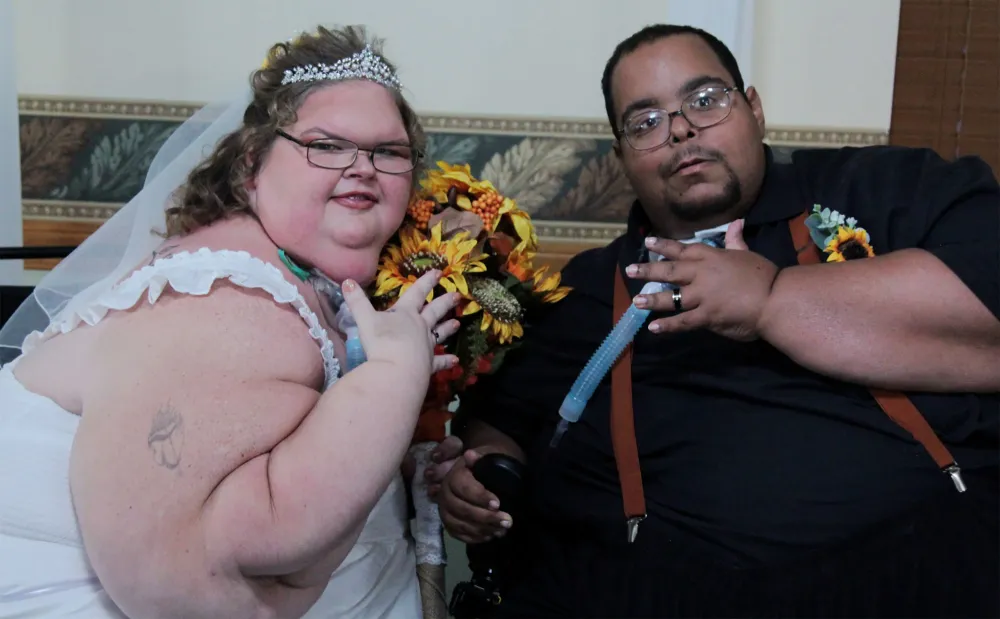 1000-lb Sisters&rsquo; Tammy Slaton Reveals Whether Her Relationship With Husband Caleb Changed After Gastric Bypass, Weight Update wedding