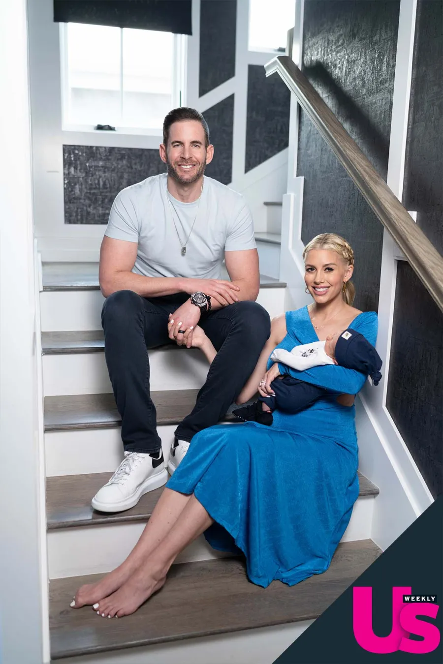 1st Photos! Heather Rae Young, Tarek Officially Introduce Son Tristan