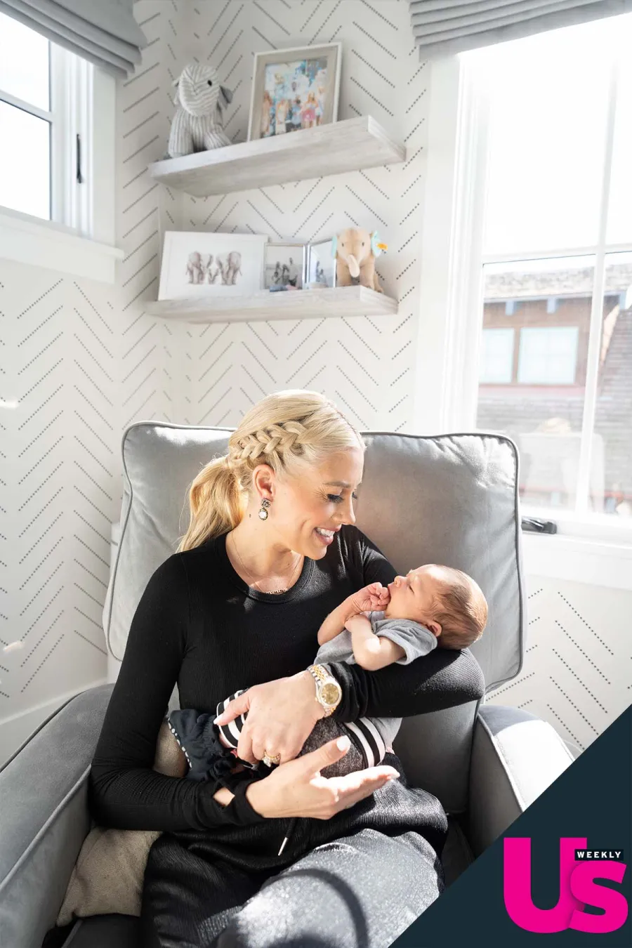 1st Photos! Heather Rae Young, Tarek Officially Introduce Son Tristan