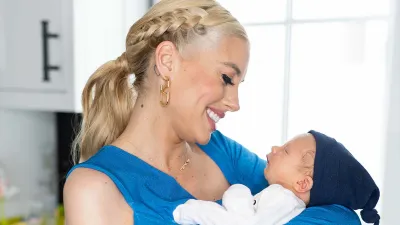 1st Photos! Heather Rae Young, Tarek Officially Introduce Son Tristan