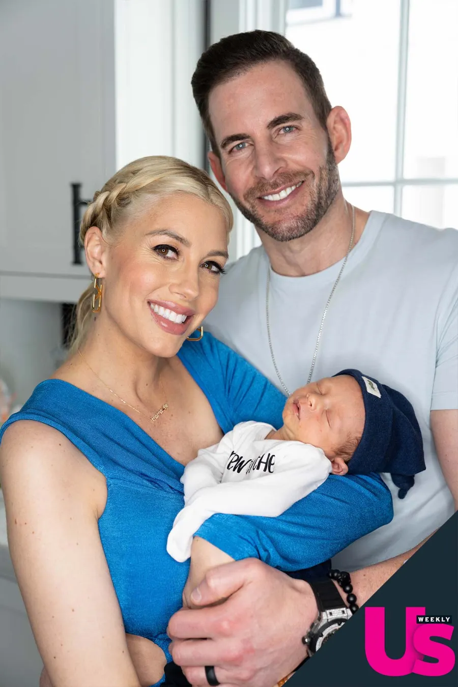 1st Photos! Heather Rae Young, Tarek Officially Introduce Son Tristan