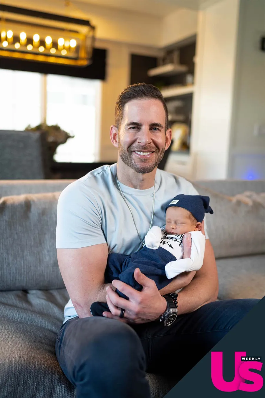 1st Photos! Heather Rae Young, Tarek Officially Introduce Son Tristan