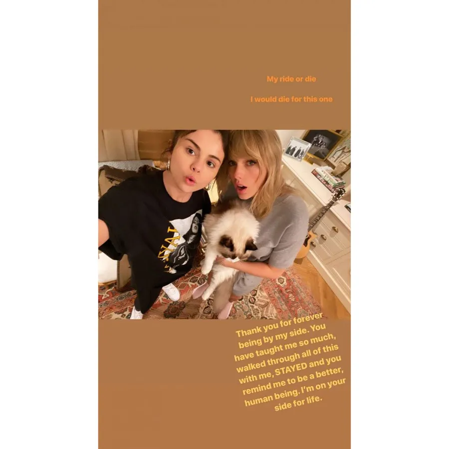 2019 Taylor Swift Selena Gomez Ups and Downs with the Kardashian-Jenners