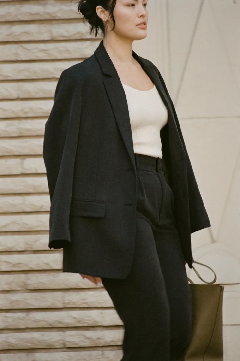 black blazer