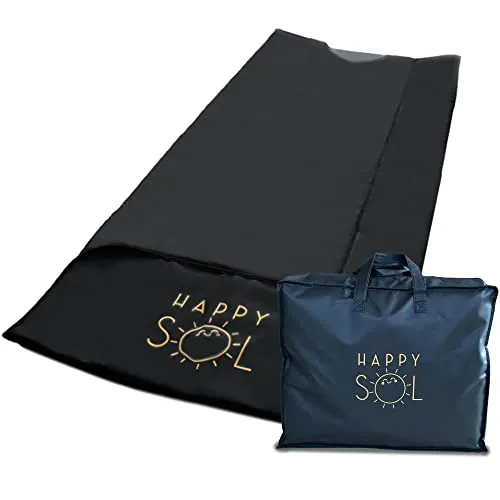 Happy Sol Infrared Sauna Blanket, Portable Sauna for Replica Luxury Handbag Care, Infrared Light for Your Body, Large Portable Sauna Blanket for Relaxation and Cleansing, Large Infrared Blanket, Luxurious Replica Luxury Handbag Sauna