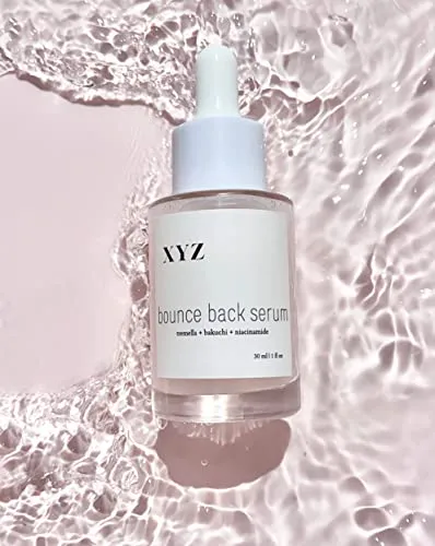 Bounce Back Serum | Tremella Mushroom, Bakuchiol, Niacinamide, Hyaluronic Acid Serum | Retinol Alternative | Moisturizes and Hydrates | Vegan + Cruelty-Free |