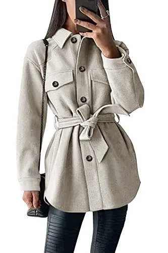 PRETTYGARDEN Women's Winter Trench Coat