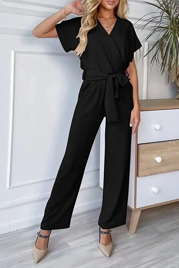 black jumpsuit