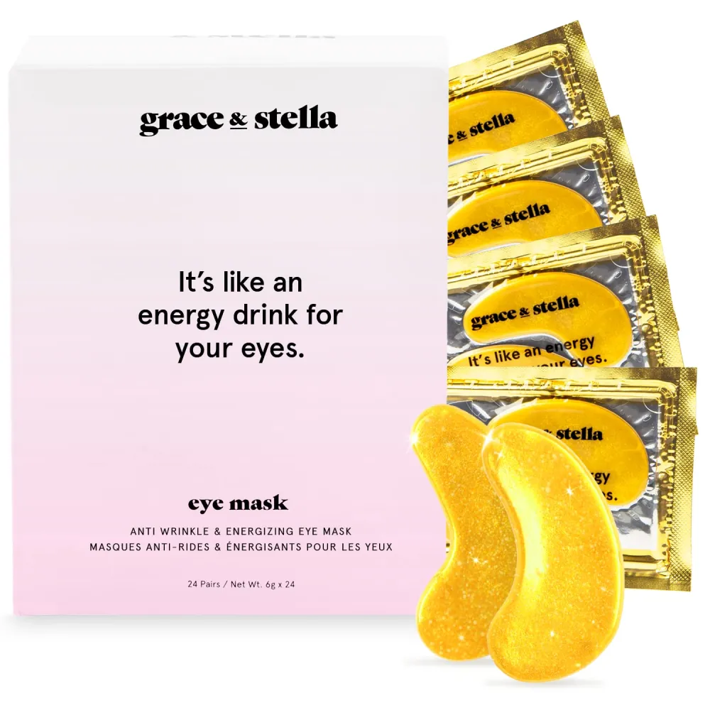 gold eye masks