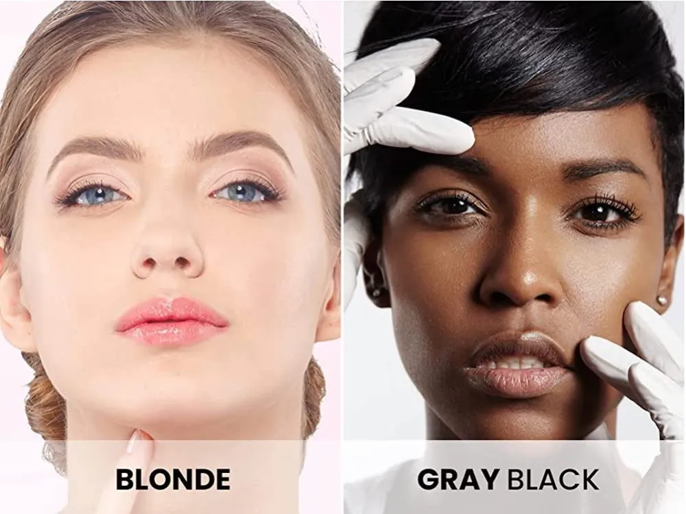 ANGIEHAIE Eyebrow Stamp Stencil Kit