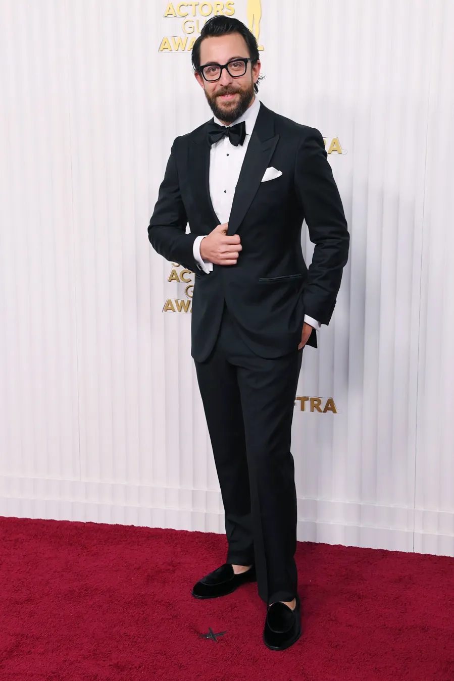 Adam Rose Red Carpet Sag Awards 2023