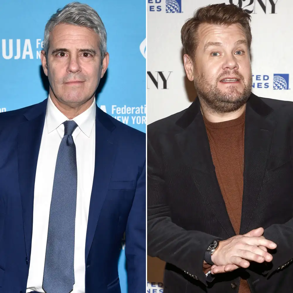 Andy Cohen Doubles Down on Annoying Claims That James Corden Copied 'WWHL' Set &mdash; But &lsquo;Better&rsquo;