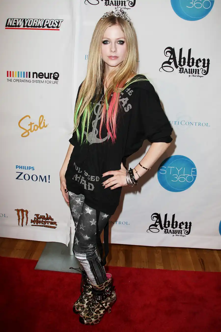 Avril Lavigne Through the Years