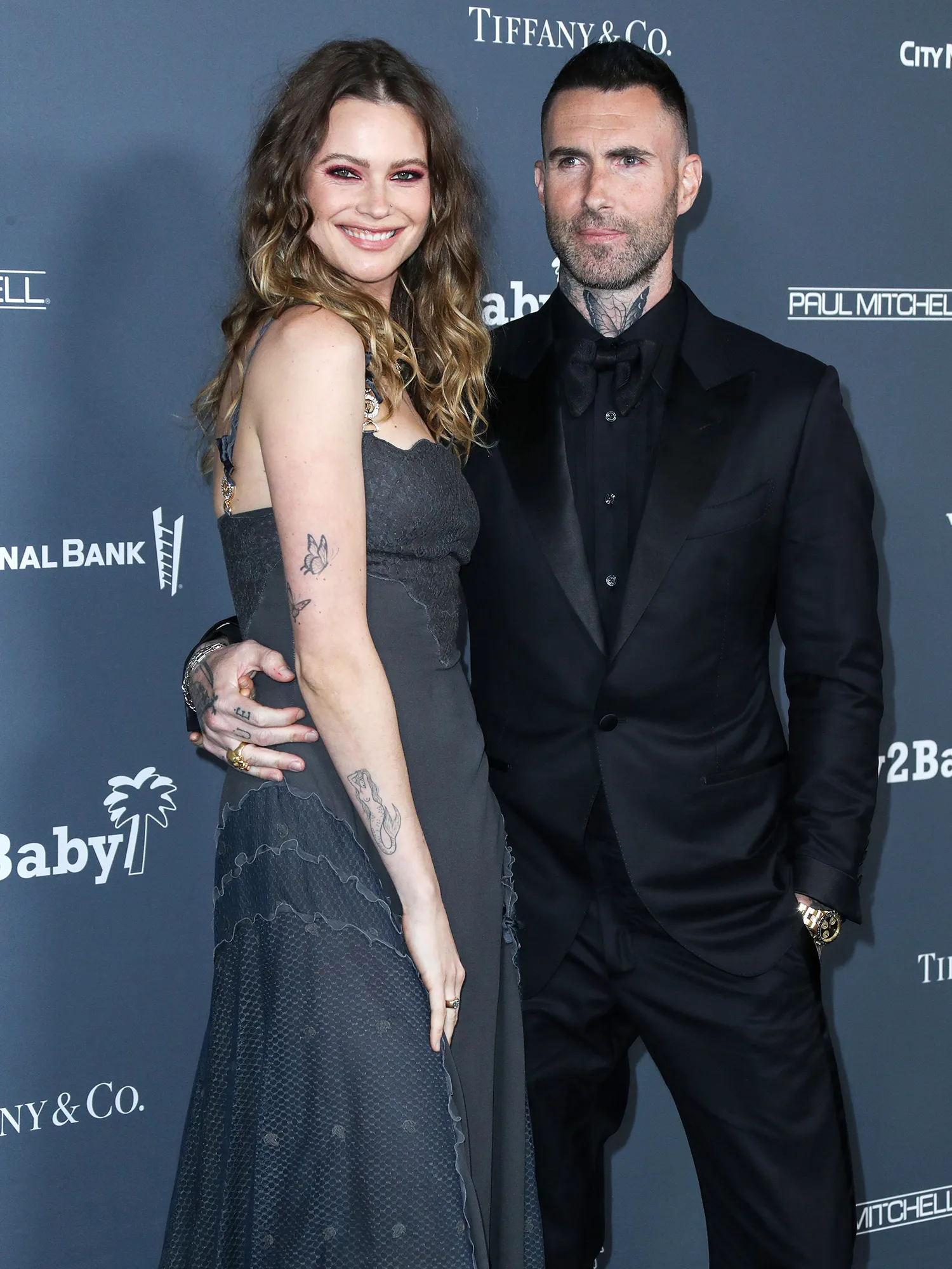 Behati Prinsloo and Adam Levine Pose Together for the 1st Time Since Welcoming Baby No. 3