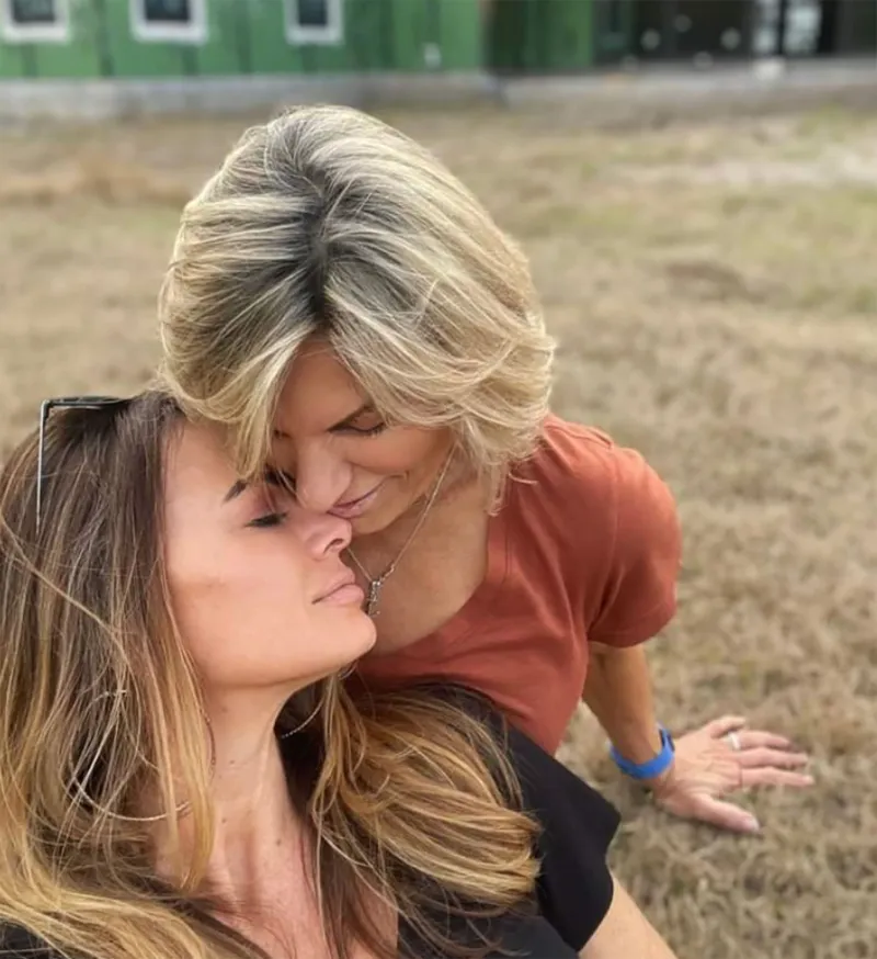 Below Deck Mediterranean's Captain Sandy Yawn and Leah Shafer's Relationship closed eyes