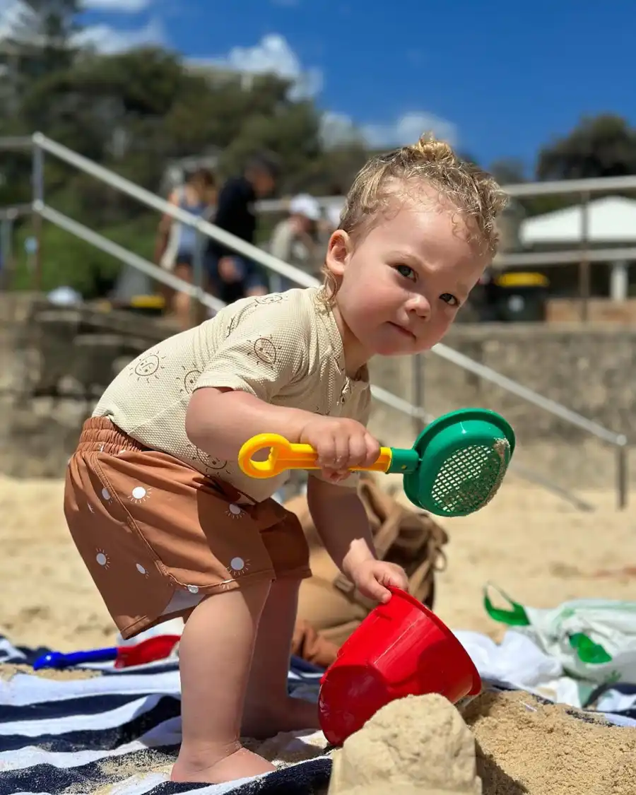 Brian Austin Green and Sharna Burgess Son Zane Photo Album Feb 2024