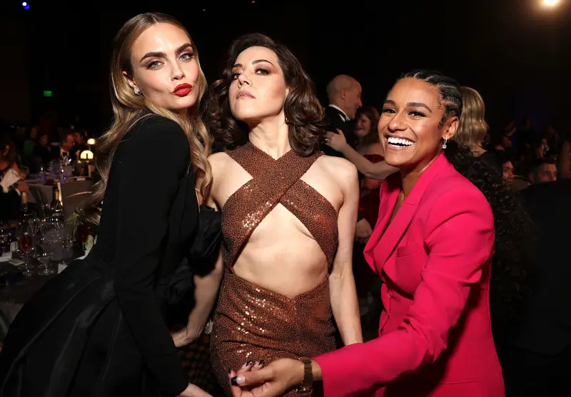 Cara Delevingne Aubrey Plaza Ariana DeBose Inside the 2023 SAG Awards
