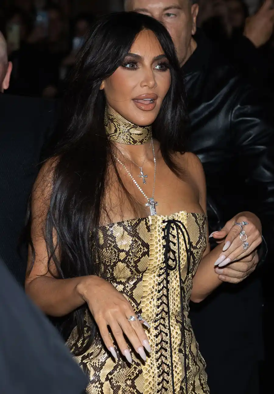 Celebs at Milan Fashion Week kim kardashian
