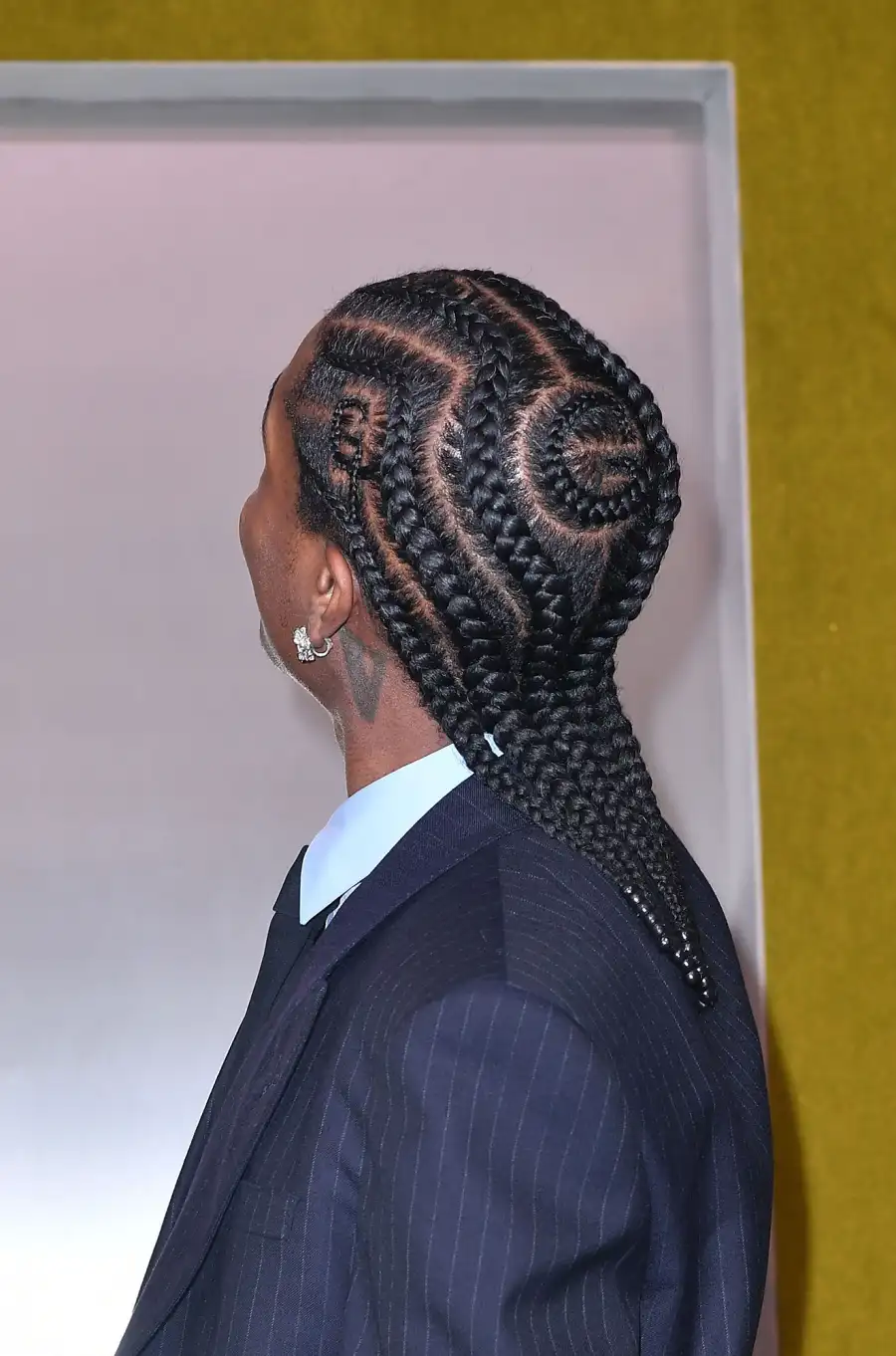 Celebs at Milan Fashion Week ASAP Rocky hair