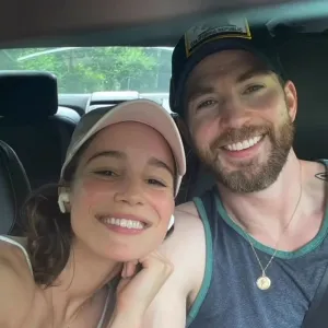 Chris Evans and Alba Batista