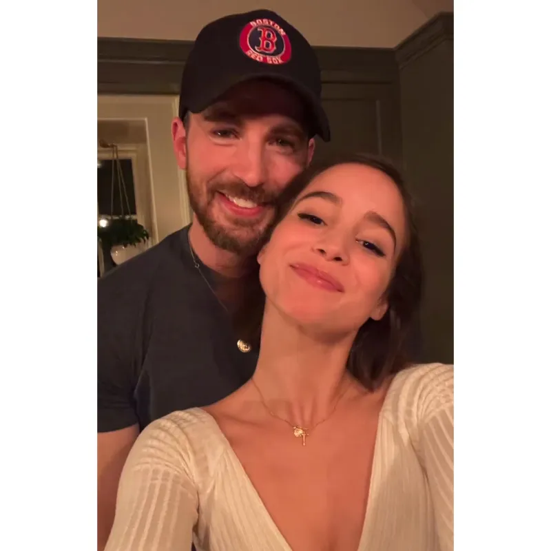 Chris Evans Shares Tribute to Girlfriend Alba Batista on Valentine's Day