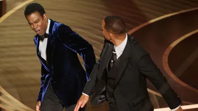Chris Rock Addresses Infamous Will Smith Oscars Slap During Live Netflix Special: Details blue suit