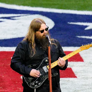 Chris Stapleton performing the national anthem - 705