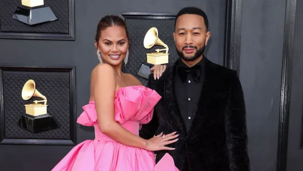 Chrissy Teigen Reveals She's Not at the 2023 Grammys, But Is 'Cheering On' Husband John Legend