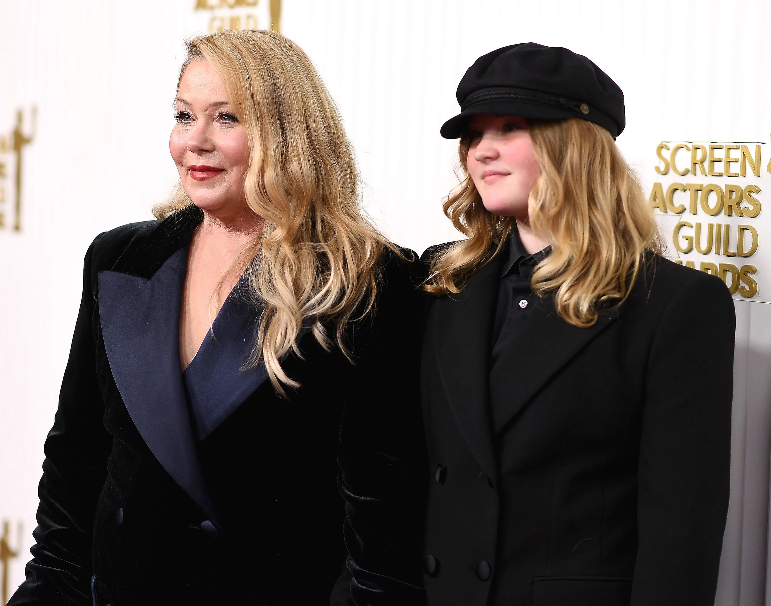 Christina Applegate Family Album black hat