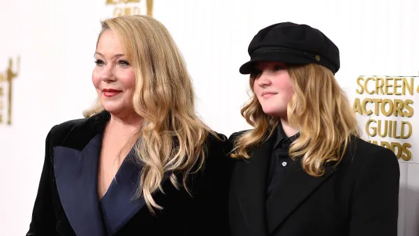 Christina Applegate Family Album black hat